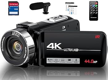 ★ 4K Ultra HDデジタルビデオカメラ ビデオ録画写真カムコーダー Amazon | 4K Ultra HDデジタルビデオカメラ、WIFI 3インチIPS